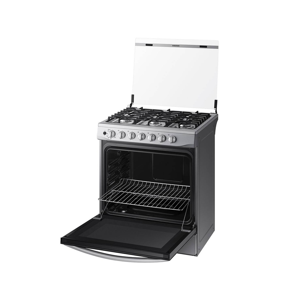 Cocina a gas SAMSUNG 6 hornillas Silver