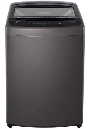 Lavadora LG carga superior 16kg gris oscuro