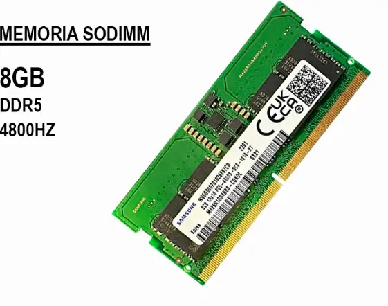Memoria RAM Samsung 8gb DDR5 