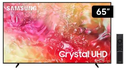 Televisor SAMSUNG 65" Crystal UHD 4K