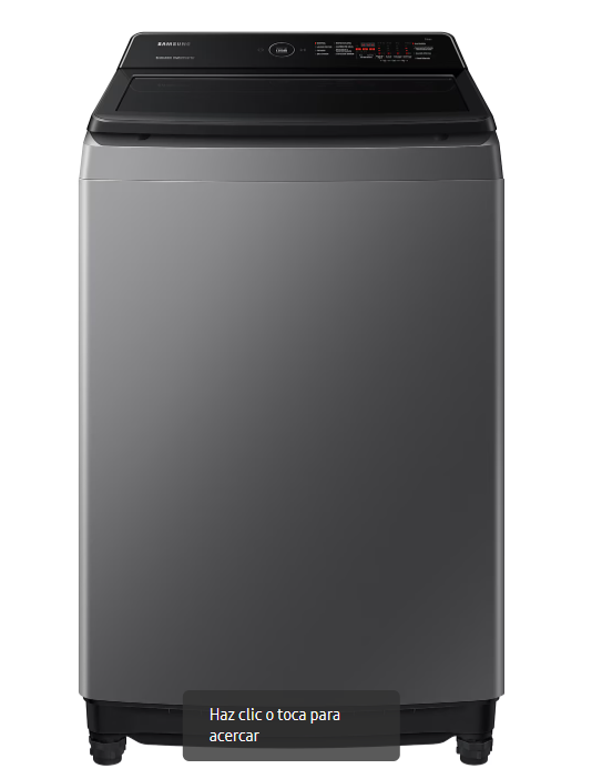 Lavadora SAMSUNG ecobubble 19kg gris