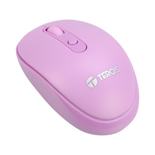 [MSTE5075P] Mouse Óptico Inalámbrico TEROS TE-5075P color purpura